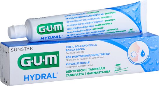 GUM Hydral Tandkräm Tandkräm, 75 st