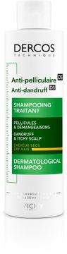 Vichy Dercos Anti-Dandruff Dry Hair Mjällschampo, 200 ml