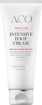 ACO Special Care Intensive Foot Cream Fotkräm, oparfymerad, 100 ml