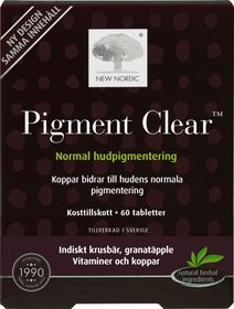 New Nordic Pigment Clear Tablett, 60 st