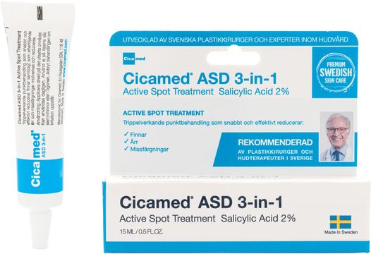 Cicamed ASD 3in1 Active Spot Treatment Punktbehandling finnar. 15 ml