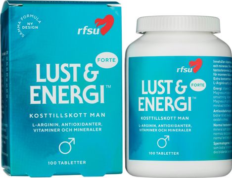 RFSU Lust & Energi Man Tabletter, 100 st