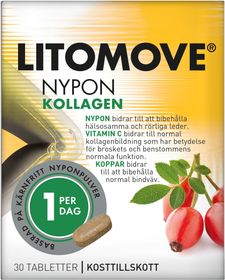 Litomove Kollagen Tablett, 30 st