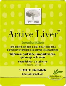 Active Liver tabletter För normal leverfunktion. 30 st