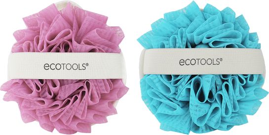 Eco Tools Bath&Shower Gloves Tvättsvamp och loofaskrubb 1 st