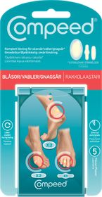 Compeed Skavsår Mixpack Skavsårsplåster, 5 st