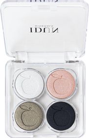 IDUN Minerals Eyeshadow Palette Vitsippa Greens & Peach Ögonskugga, 4 g