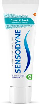 Sensodyne Clean & Fresh Tandkräm Tandkräm, 75 ml