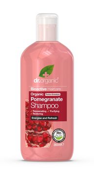 Dr Organic Pomegranate Shampoo Schampo, 265 ml