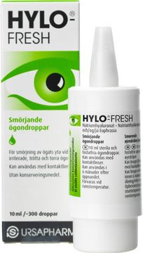 Hylo-Fresh Smörjande ögondroppar Ögondroppar, 10 ml