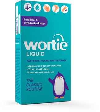Wortie Liquid Vårtmedel, 18 st