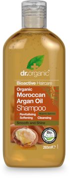 Dr Organic Moroccan Argan Oil Shampoo Schampo, 265 ml