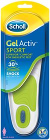 Scholl Sulor Sport Woman Iläggssula, 1 par