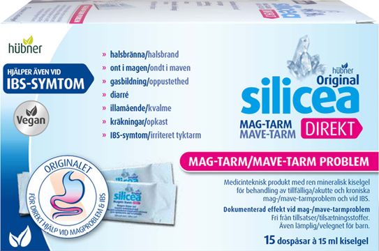 Silicea Mag-Tarm Direkt Kiselgel. 15 doser