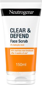 Neutrogena Clear & Defend Facial Scrub Ansiktsskrubb 150 ml