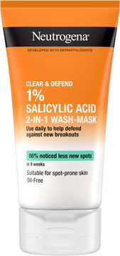 Neutrogena Clear & Defend Wash-Mask Ansiktsmask 150 ml