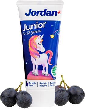 Jordan Junior Tandkräm 6-12 år Barntandkräm, 1 st