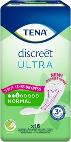 TENA Discreet Ultra Binda Normal Binda för små urinläckage 16 st