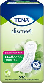 TENA Discreet Normal Inkontinensskydd 12 st