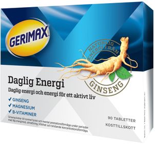 Gerimax Daglig Energi 90 st Tabletter 90 st