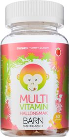 Monkids Multivitamin Barn Hallon Gummies 60 st