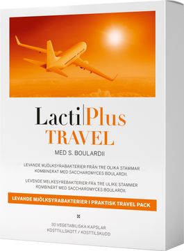 LactiPlusTravel Mjölksyrabakterier travelpack 30 st