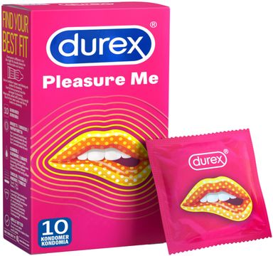 Durex Pleasure Me Kondomer, 10 st