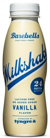 Barebells Milkshake Vanilla Protein Milkshake 330 ml