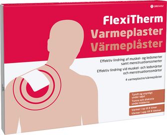 FlexiTherm Värmeplåster Värmeplåster, 4 st