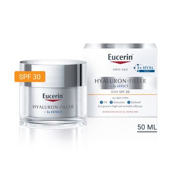 Eucerin Day Cream All Skin Types +3 x effect SPF30 Dagkräm, 50 ml