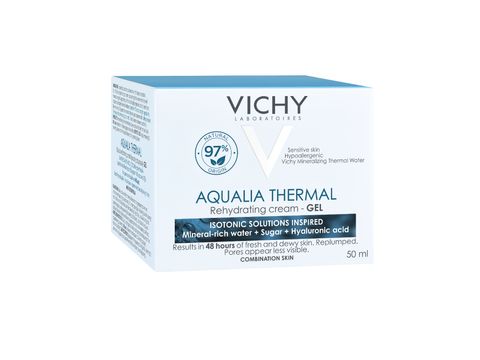 Vichy Aqualia Thermal Rehydrating Gel Ansiktskräm för kombinerad hud 50 ml
