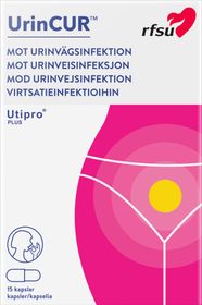 RFSU UrinCUR Utipro Plus AF Kapslar vid urinvägsinfektion 15 st