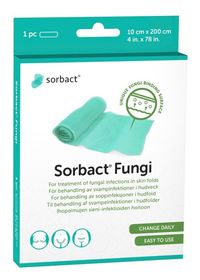 Sorbact Fungi 10 x 200 cm Svampbindande förband 1 st