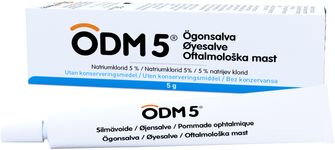 ODM 5 Ögonsalva Ögonsalva vid hornhinneödem 5 g