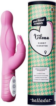 Belladot Vilma Rotating Rabbit Vibrator, rosa
