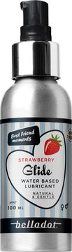 Belladot Strawberry glidmedel, vattenbaserat 100 ml