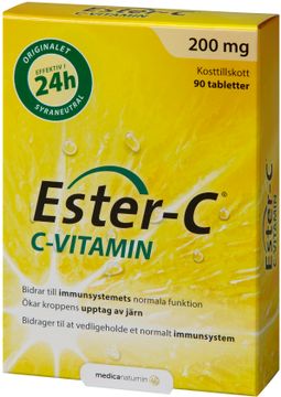 Ester-C 200 mg Tablett, 90 st