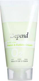 Depend O2 Aloe Vera Hand & Cuticle Cream Hand- och nagelbandskräm 25 ml