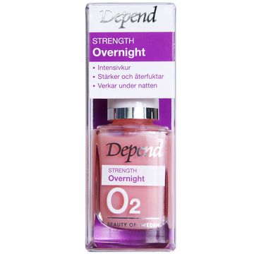 Depend O2 Strength Overnight Nagelstärkare för natten, 10 ml