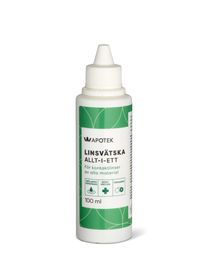 Kronans Apotek Linsvätska Allt-i-ett Linsvätska, 100 ml