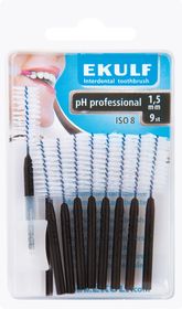 EKULF pH professional Mellanrumstandborste 1,5 mm, 9 st