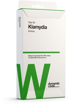 Dynamic Code Klamydia Kvinna Test med självprovtagning, 1 st