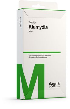 Dynamic Code Klamydia Man Test med självprovtagning, 1 st
