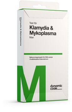 Dynamic Code Klamydia & Mykoplasma Man Test med självprovtagning, 1 st