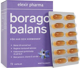 Borago by Elexir Pharma Kapslar 72 st