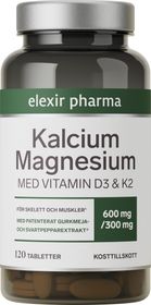 Elexir Pharma Kalcium Magnesium Tabletter 120 st
