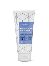 Kronans Apotek Mjukgörande Hudkräm 20% Glycerol Mot torr hud 100 ml