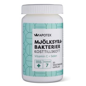 Kronans Apotek Mjölksyrabakterier Veganska kapslar 20 st