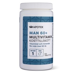 Kronans Apotek Multivitamin Man 60+ Tabletter 100 st