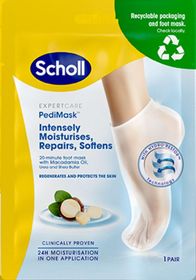 Scholl Mjukgörande Fotmask Fotmask, 1 par